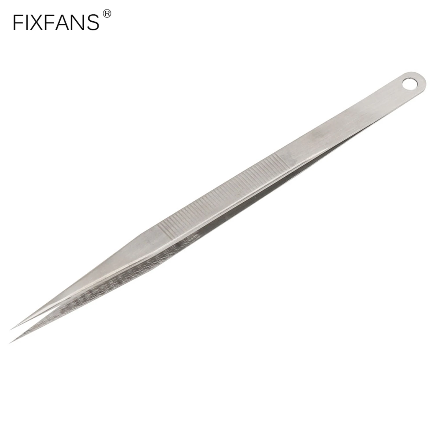 16cm Long Stainless Steel Precision Lab Tweezers Fine Pointed Tip for Electronics Phone Repair Jewelry Making Watchmaker Tools