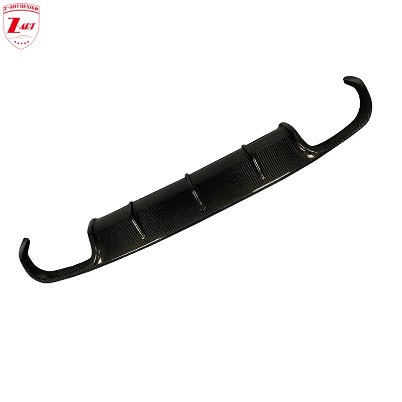 Z-ART Carbon Fiber Rear Diffuser for Porsche 911.2 Carbon Fiber Rear Lip for 991 Carbon Fiber Rear Chin for 911 991.2 2016-2019