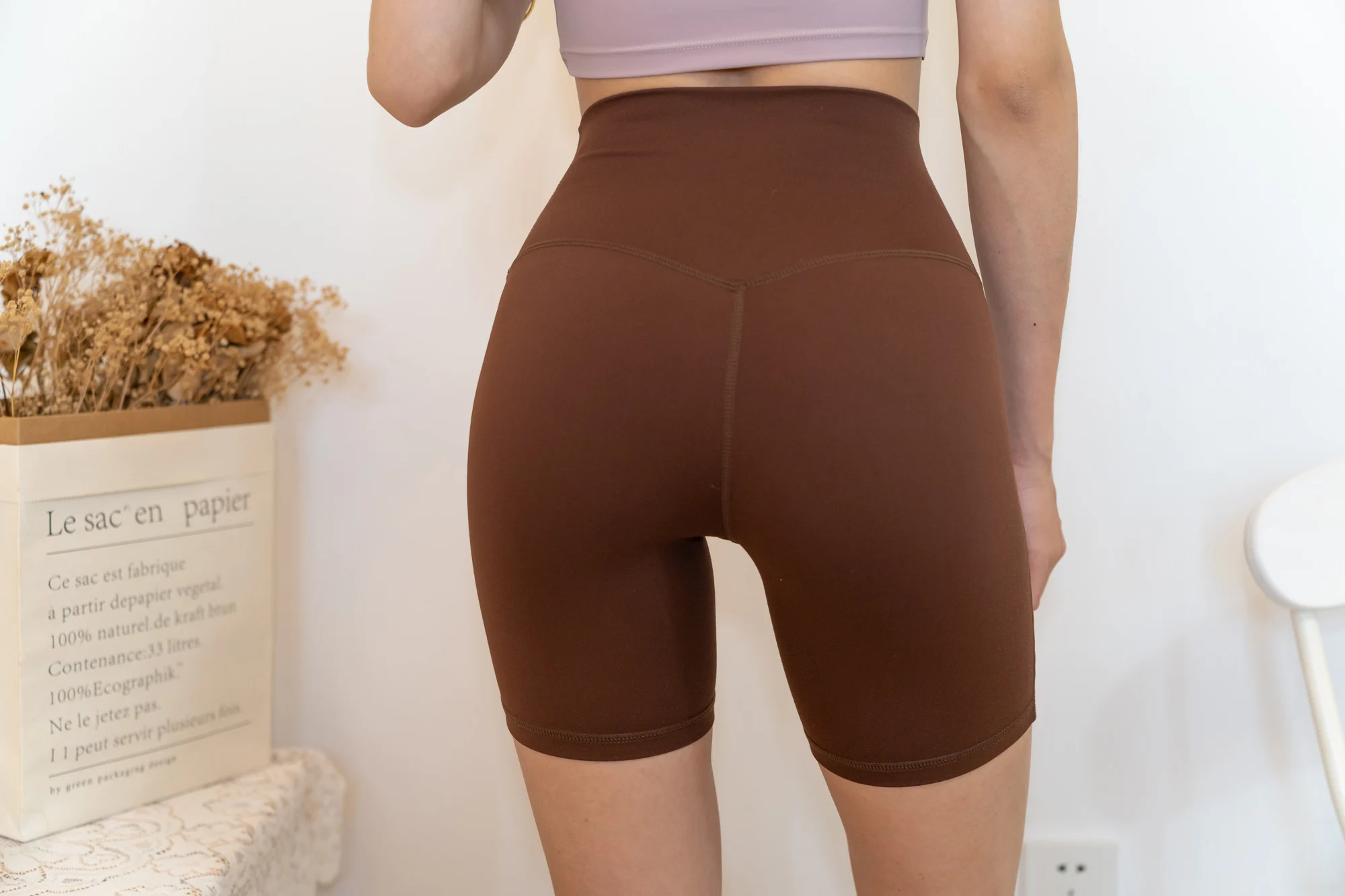 Pantalones cortos deportivos para mujer, pantalones cortos deportivos para ciclismo, trotar, Fitness, cintura alta, Push Up, pantalones cortos de gimnasio, mallas, ropa de Yoga para mujer