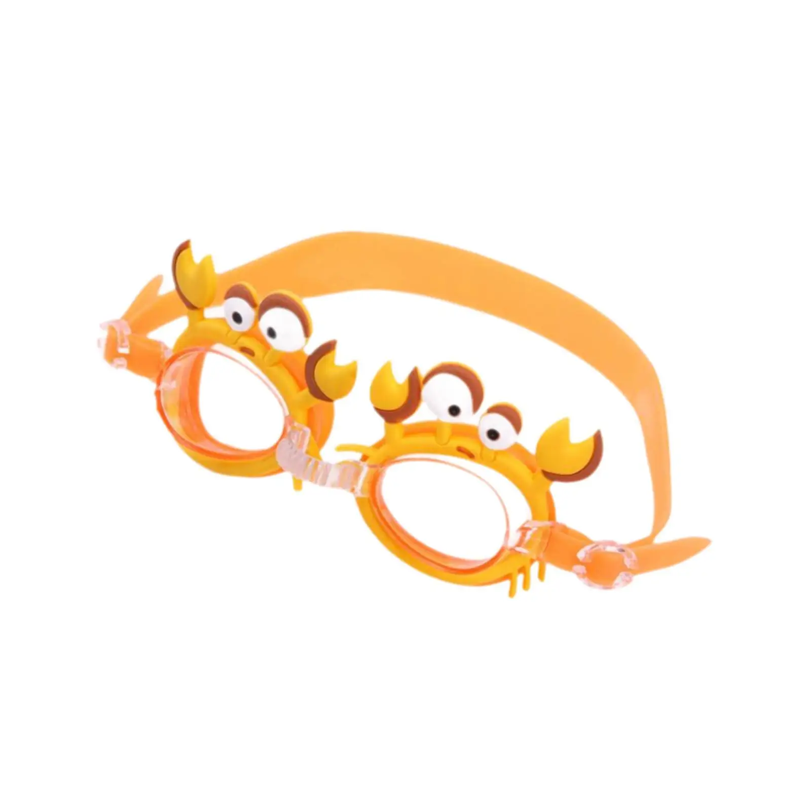 Children’s Swim Goggles Anti Fog Professional Silicone Strap Water Glasses Cartoon Design for Swimming Learning and Pool