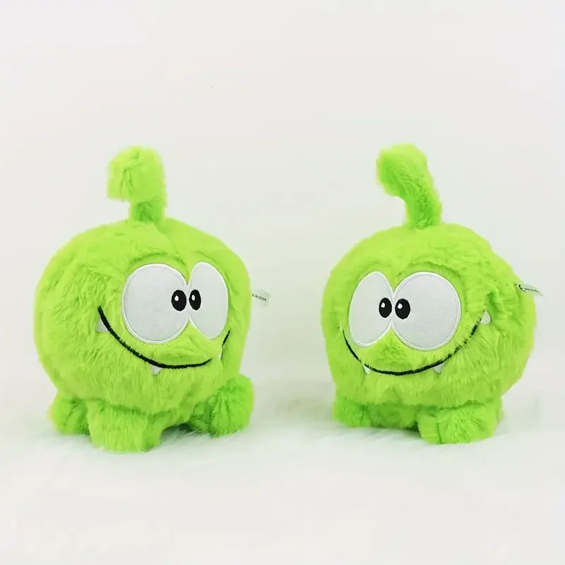 20cm Cartoon Gaming Cut The Rope Om Nom Stuffed Animal Green Monster Plush Toys Anime Kids Toys Children Birthday Gift