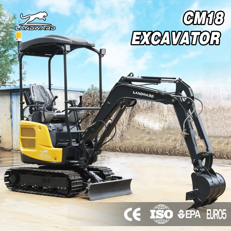 Flash Sales Premium Quality Mini Crawler Digger 1.8 Ton Mini Digger With High Mining Ability Small Micro Excavator Customized