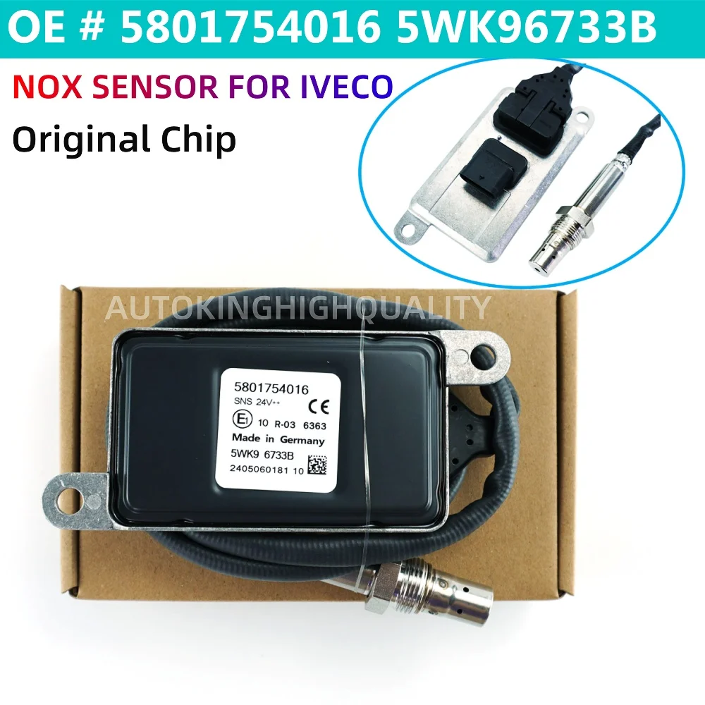 

5801754016 5WK96733B 5WK96733A Original New Nitrogen Oxide Sensor Nox Sensor 24V For IVECO Trucks For Catalytic