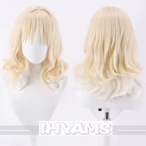 Anime Diabolik Lovers Komori Yui Cosplay Wig Yui Komori Wig Curly Wigs Heat Resistant Synthetic Hair Halloween Party Costume Wig