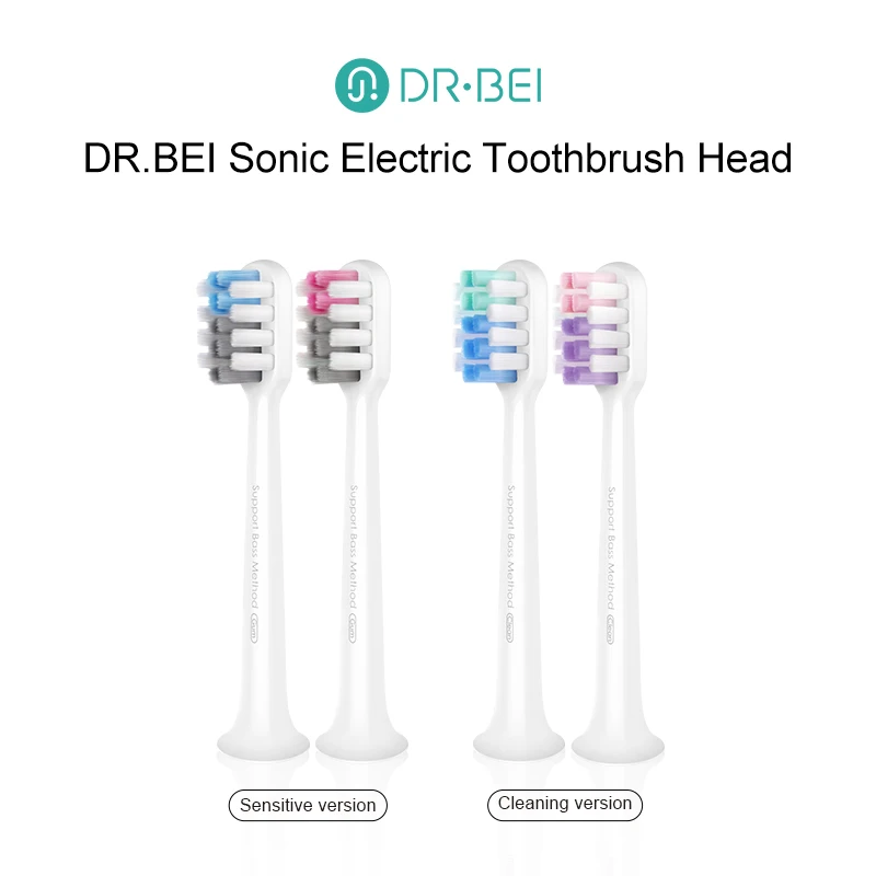 

Original Dr.Bei Replacement Brush Heads for C1 Electric Toothbrush Sensitive/Cleaning Heads Sonic Toothbrush Bristle Nozzles