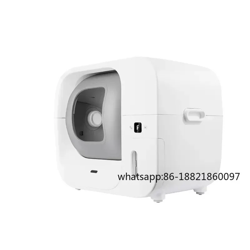 

Умный электрический кошачий туалет для самоочистки и упаковки, 60 л, большая автоматическая коробка Cat 1 с управлением через приложение