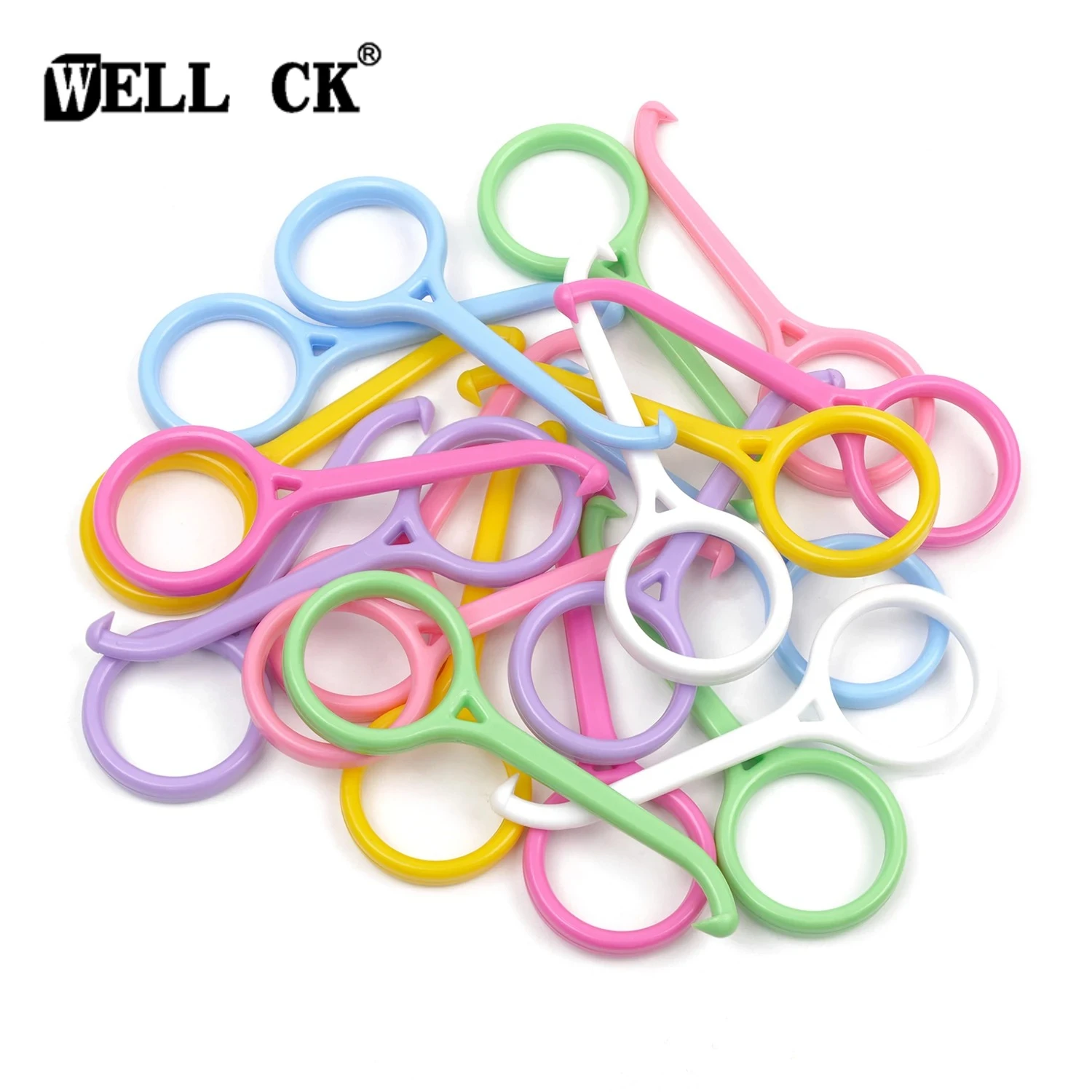  20pcs Orthodontic Aligner Removal Tool Braces Extractor Nice Invisible Removable Braces Clear Oral Care Remove Plastic Hook
