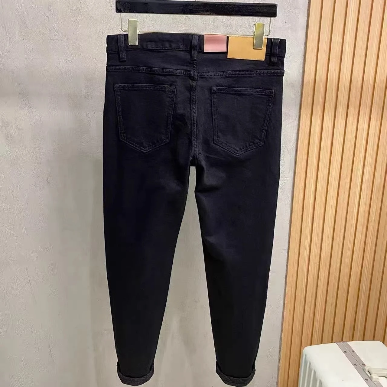 

Итальянские мужские джинсовые брюки в старом денежном стиле LP