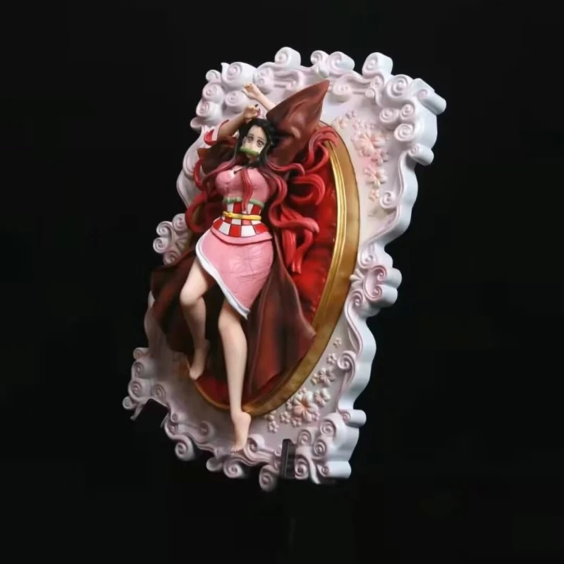33Cm Nieuwe Demon Slayer Kamado Nezuko Anime Figuur Perifere Model Fotolijsten Kan Worden Opgehangen Kamer Decoratie Ornamenten Geschenken speelgoed