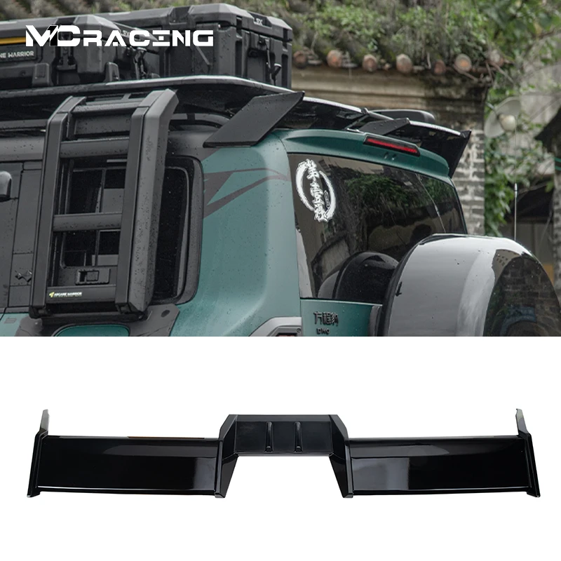 Mc racing New sports large tail wing For fangchengbao 5 BYD leopard 5 Sports spoiler rear door top wing