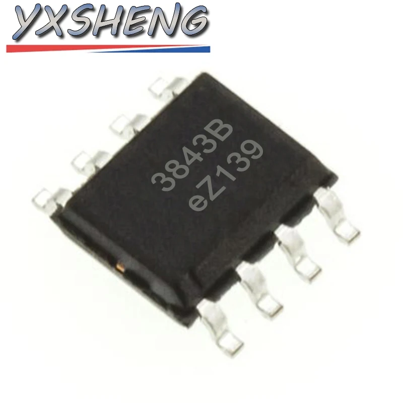 10 قطعة UC3843B UC3845B SOP-8 UC3843 UC3845 إدارة الطاقة SMD IC الدوائر المتكاملة #2