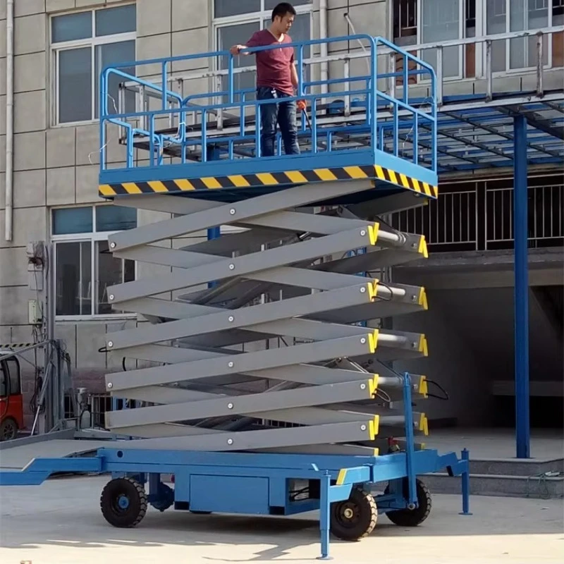 High Quality and High-performance 6m,10m 12m High-altitude Operation Lifting Platform with High Cost-effectiveness