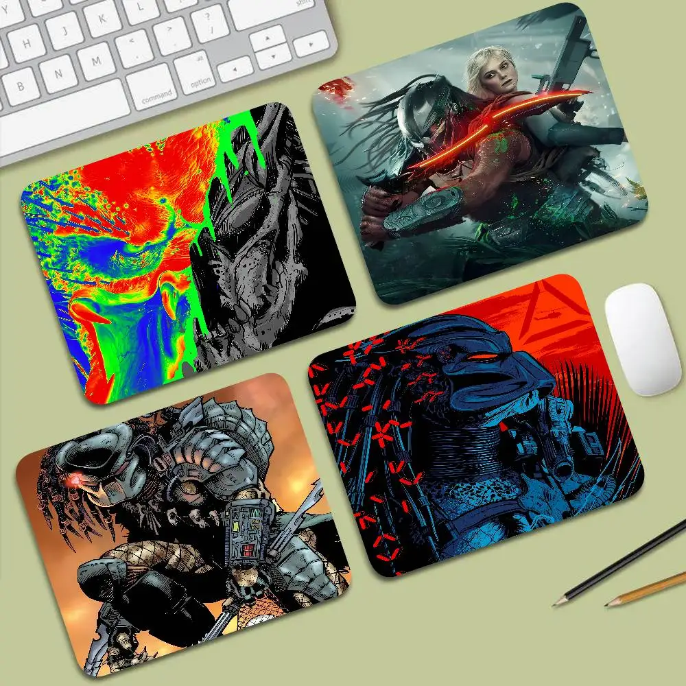 Monster Mouse Pad Small Office Table Mats Computer Accessories Washable Non-slip Rubber With Lock Edge Predator Warrior Alien