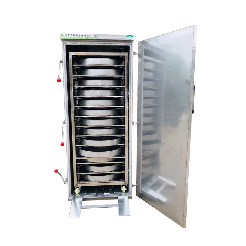 single door 24-layer cool skin steamer, stainless steel large gas pastry steamer, fast food restaurant steamed bread steamer