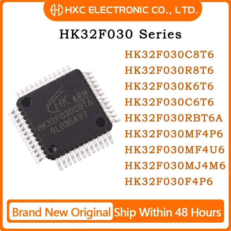 

10PCS HK32F030C8T6 HK32F030F4P6 HK32F030R8T6 HK32F030K6T6 HK32F030C6T6 HK32F030RBT6A HK32F030MF4P6 HK32F030MF4U6 HK32F030MJ4M6