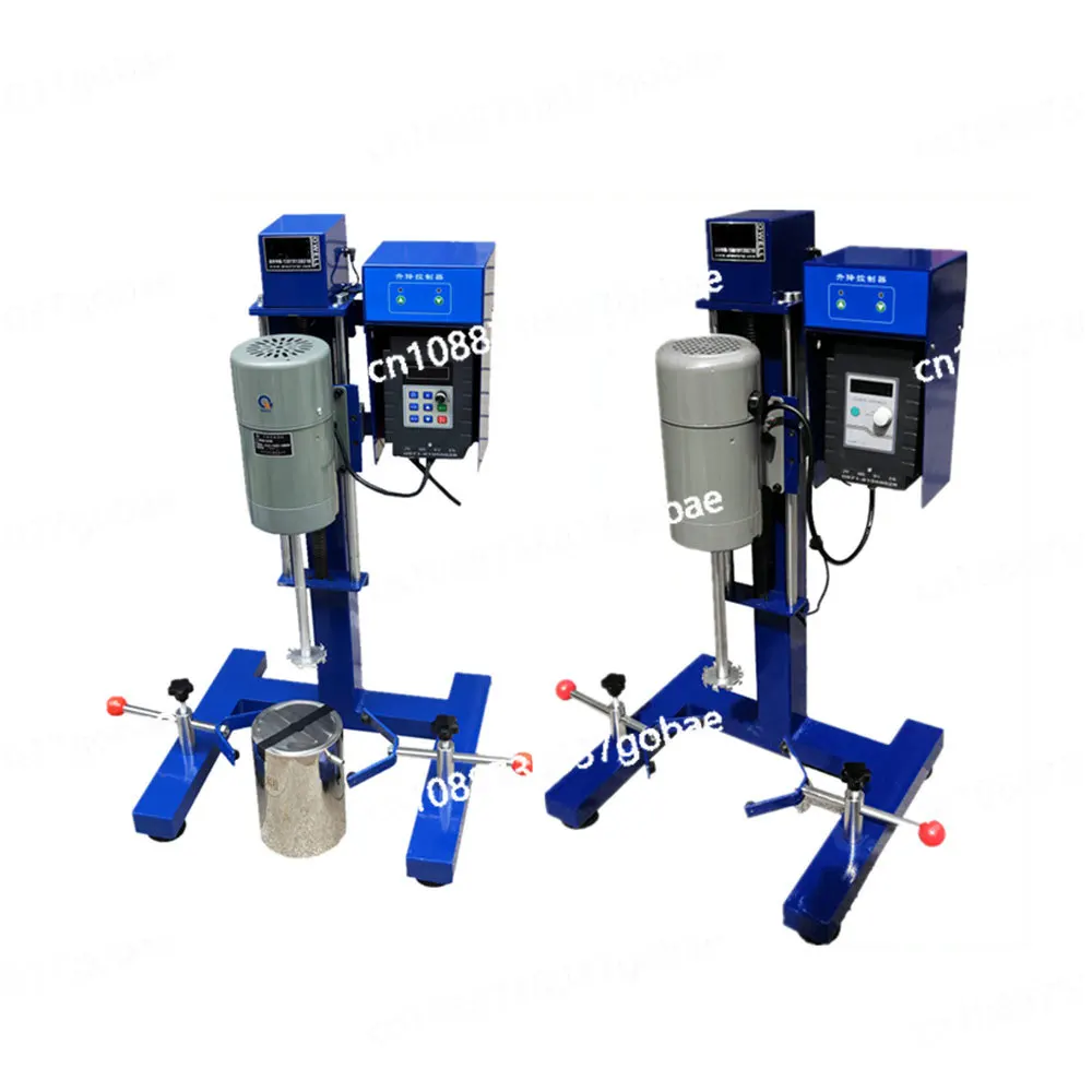 Automatic lifting and high-speed frequency conversion 750W 8KG laboratory mixer Multifunctional disperser Digital display timing