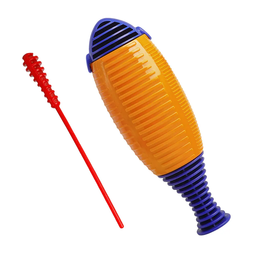 

Percussion Instrument Toy Kids Musical Plaything Cognitive Maracas ABS Material Frog Fish Design Bright Color Sturdy