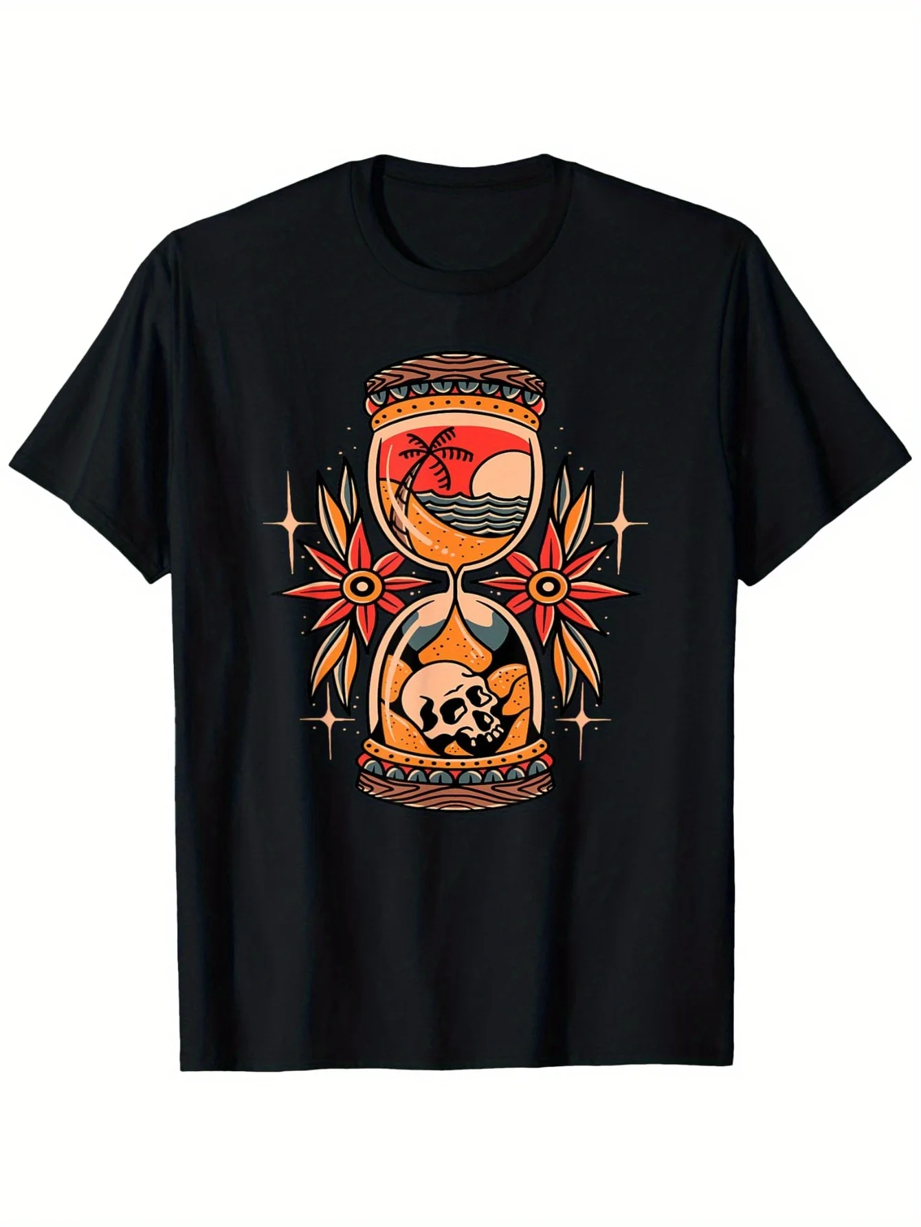 

Men's Tattoo Needle Artist T-Shirt - Black Cotton, Body Art Graphic Tee