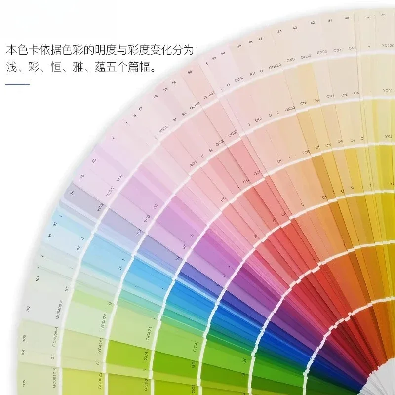 Latex paint color card international standard paint color card 1988 thousand color card 2023 edition