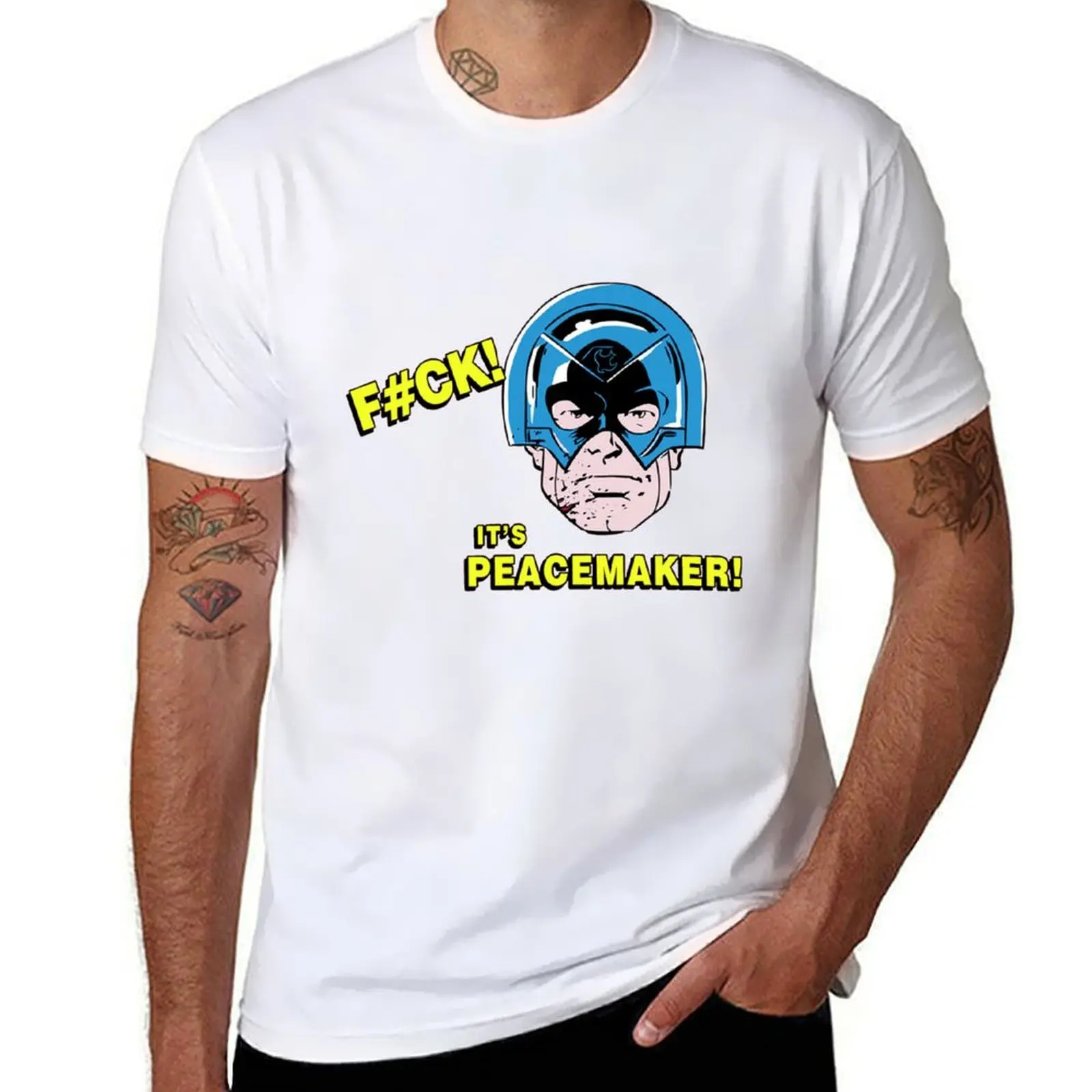 Peacemaker Classic T-Shirt t shirt man luxury mens graphic t shirts T-Shirt