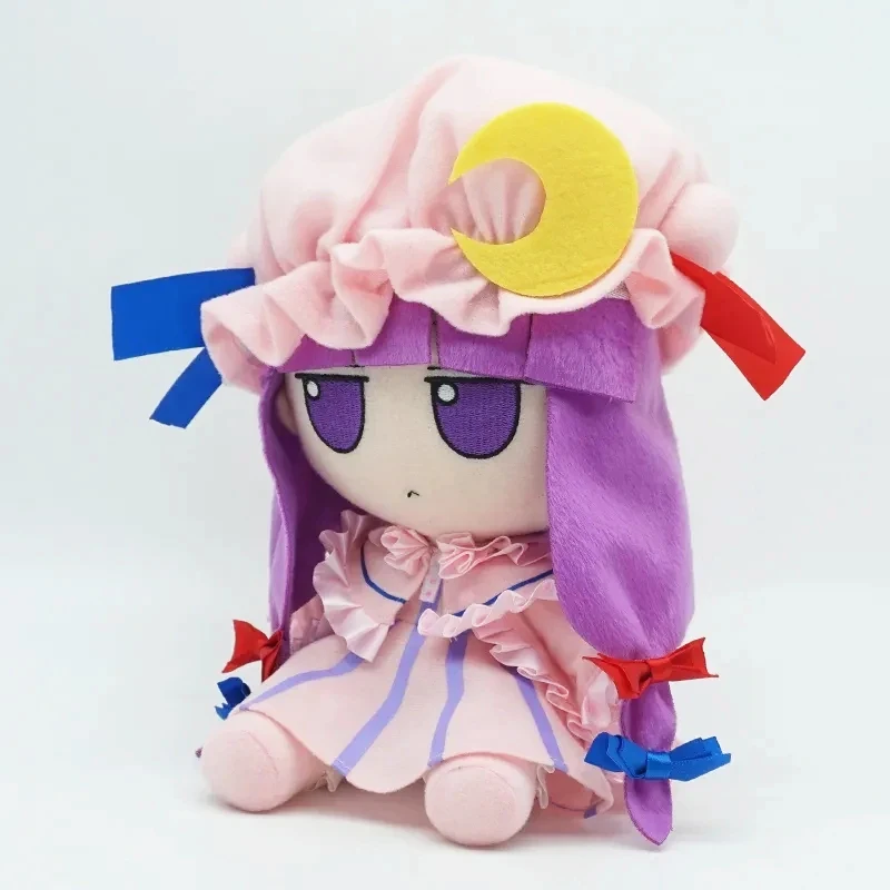 Touhou Project Patchouli Knowledge Plush Toy Fumo Doll Soft Figure 20cm Sitting Stuffed Pillow Fan Collection Birthday Girl Gift