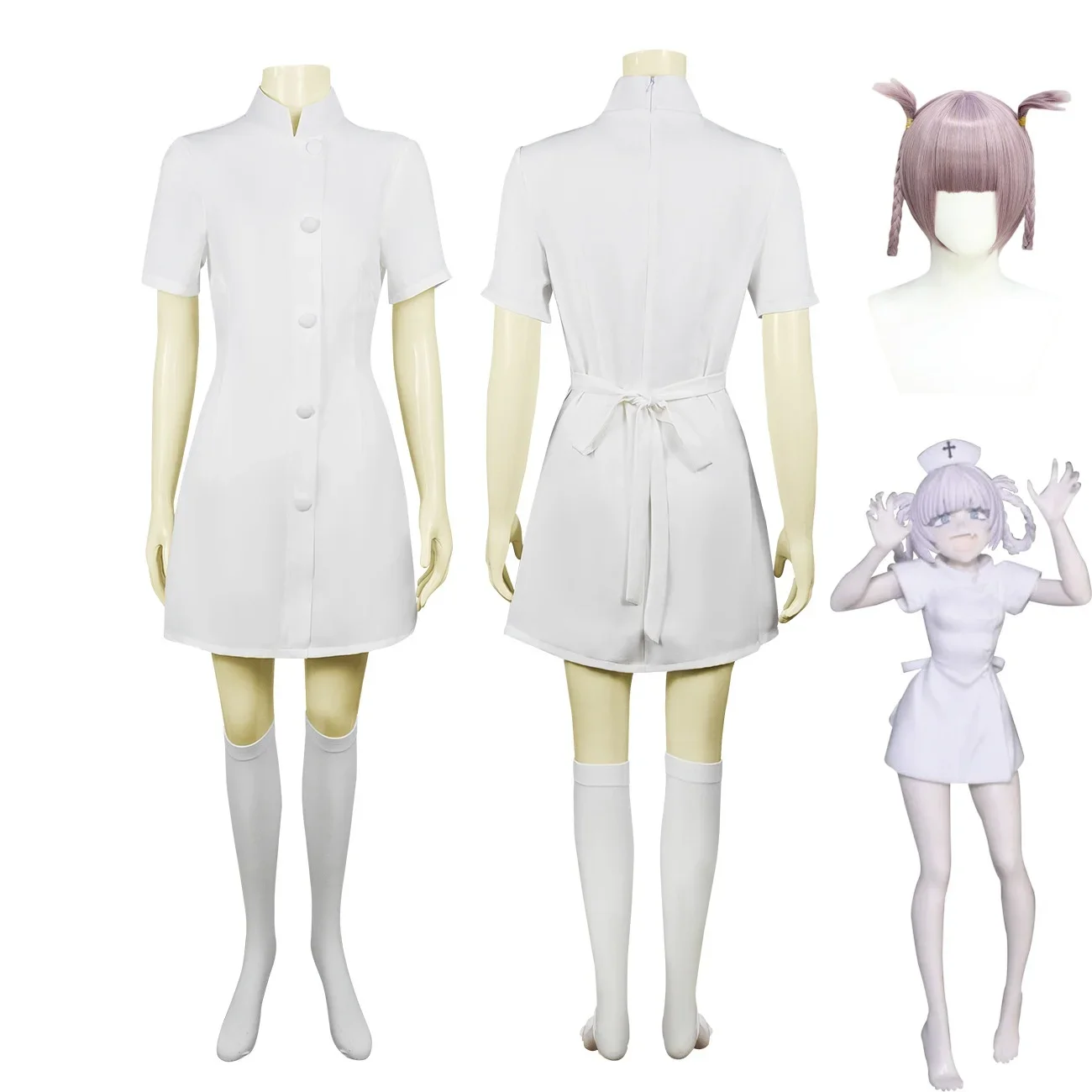 

Аниме CALL OF THE NIGHT Косплей Назуна Костюм Парик 2025 Горячая Распродажа