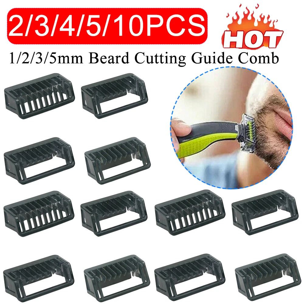 

1/2/3/5mm Trimmer Clipper Guide Comb Shaver Cutter Head Accessories Beard Cutting Guide Comb for Philips One BladeQP2520