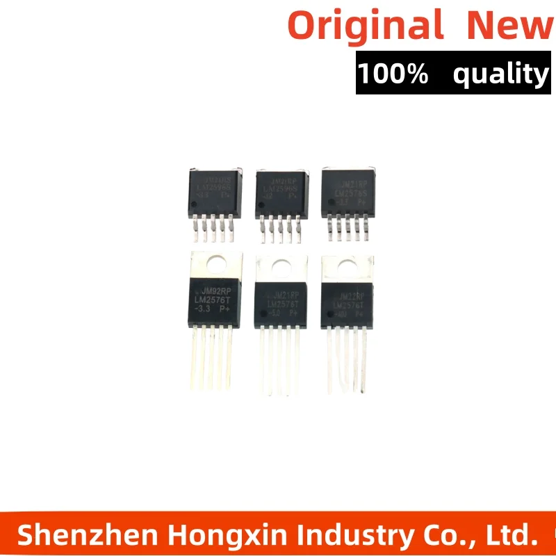 

10 pieces of LM2576S-5.0 ADJ 12 3.3V LM2596 LM2596T step-down circuit regulator IC chip