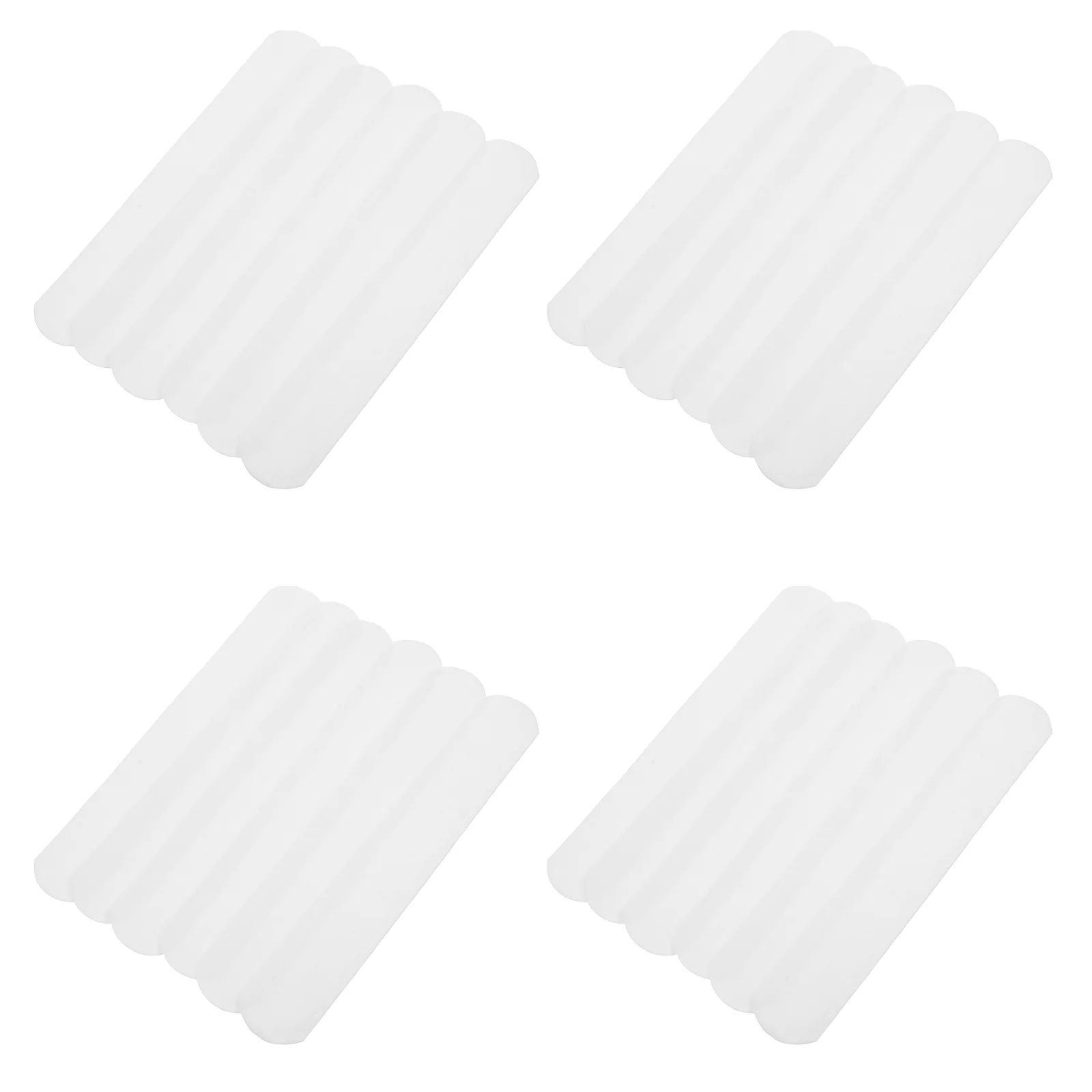 50 Pcs Hat Training Brim Anti-stain Patch Sweat-absorbent Anti-foundation Inner Neckline Peaky