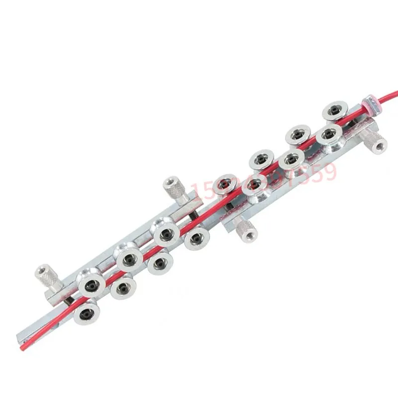 Manual wire straightener  stripper cable  aluminum copper wire wheel straightener mask nose bridge correction