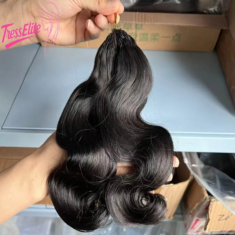 Crochet Braided Brazilian Curly /body Wave Human Hair Bulk Hair Natural Color Soft Texture for Everyday Use Stylish Appearance