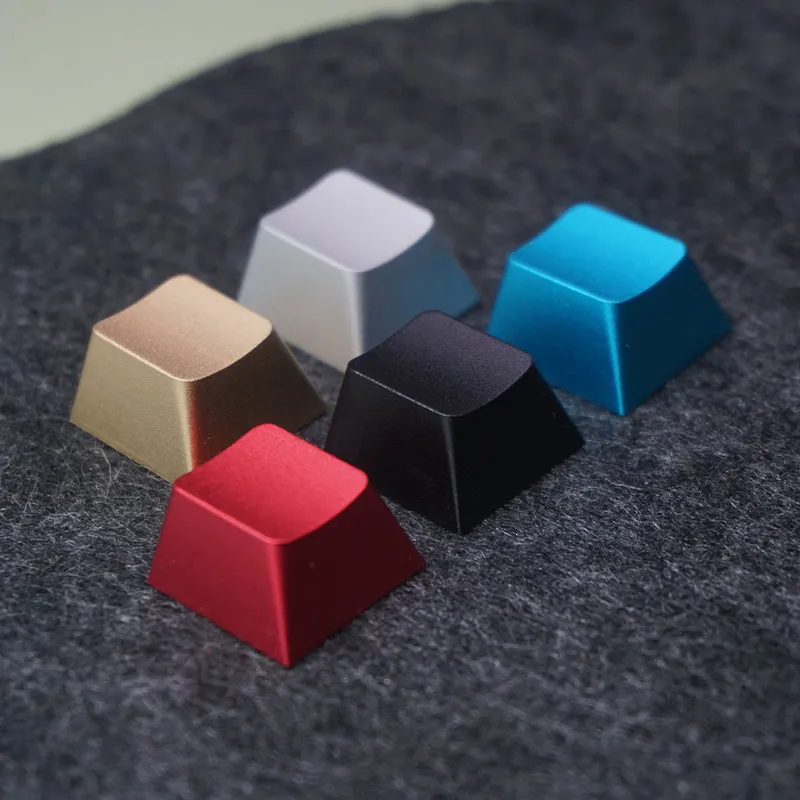 

【Metal Keycaps】Aluminum Alloy DIY Original Height ESC Universal Black Red Silver Mechanical Keyboard Personalized Keycaps