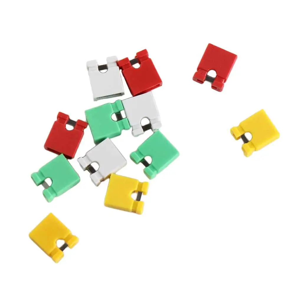 Header Short Circuit Block Wire Housings Jumper Connector Cover Pin Header Connection Block Pin Connector Type Pitch Jumper Cap