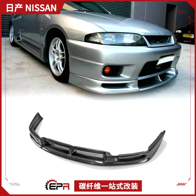 

Suitable for Nissan Skyline GTR33 Carbon Fiber Retrofit 400R Front Lip Surround Head Lip Front Chin Shovel