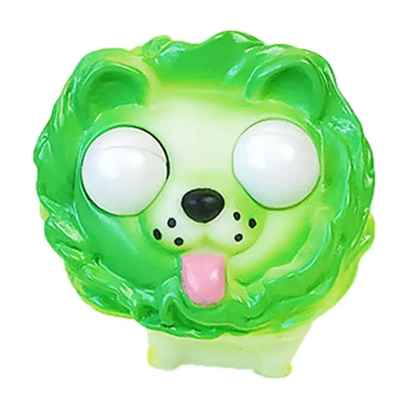 

Eye Popping Toy Popping Eyes Sensory Toy Portable Panda/Watermelon/Cabbage Dog Shape Squeeze Toy Great Gift Idea For Child