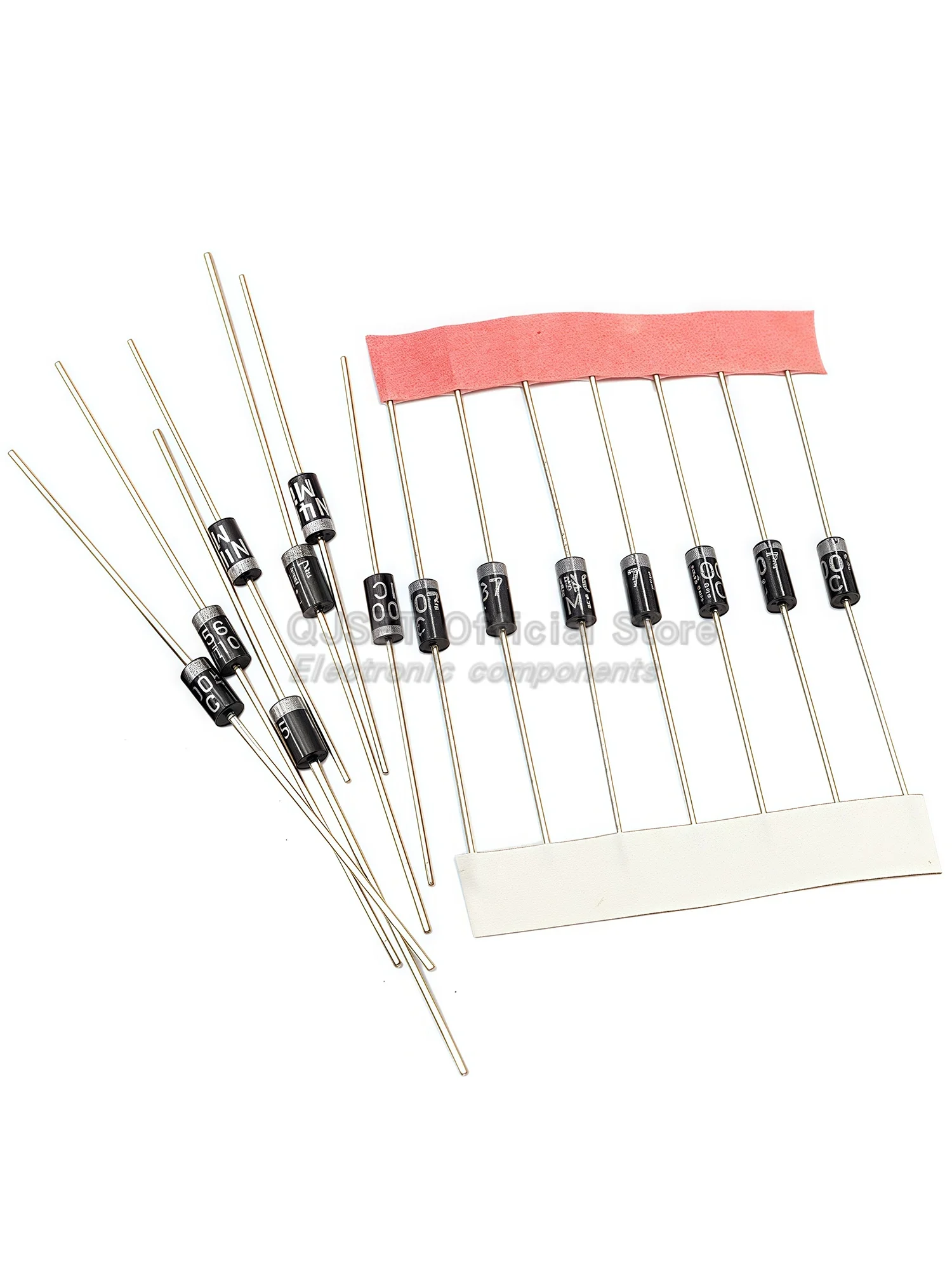 Diodes redresseurs DIP IN4007 IN4001 IN4002 IN4004 IN4005 1A 1200V 50V 100V 400V 600V DO-41 1N4007 1N4001 1N4002 1N4004 4005, 20 pièces