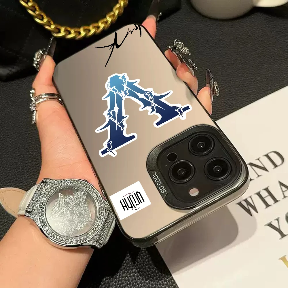 حافظة هاتف أنيقة على شكل حرف V IMD لون فضي لهاتف آيفون 16 15 14 13 12 11 Pro Max Plus