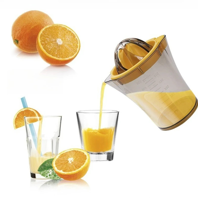 

Simple Manual Juicing Cup Fruit Press Portable Orange Juicie Water Bottle Lemon Juicing Tool 600ml Large Capacity Plastic Bottle