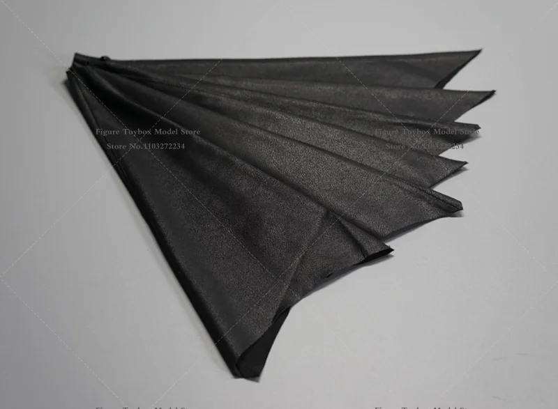 【Only Cloak】 Kelly Studio 1/6 Keaton Batman 92 /94 Version Black Pleated Cape Clothes Accessory For 12