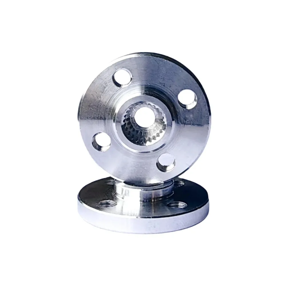 5/10 Uds. Disco de engranaje de dirección de Metal Stent 25T Servo brazo tipo redondo para MG995 MG996R MG945 MG946 Rc Servos ACE Robot Car