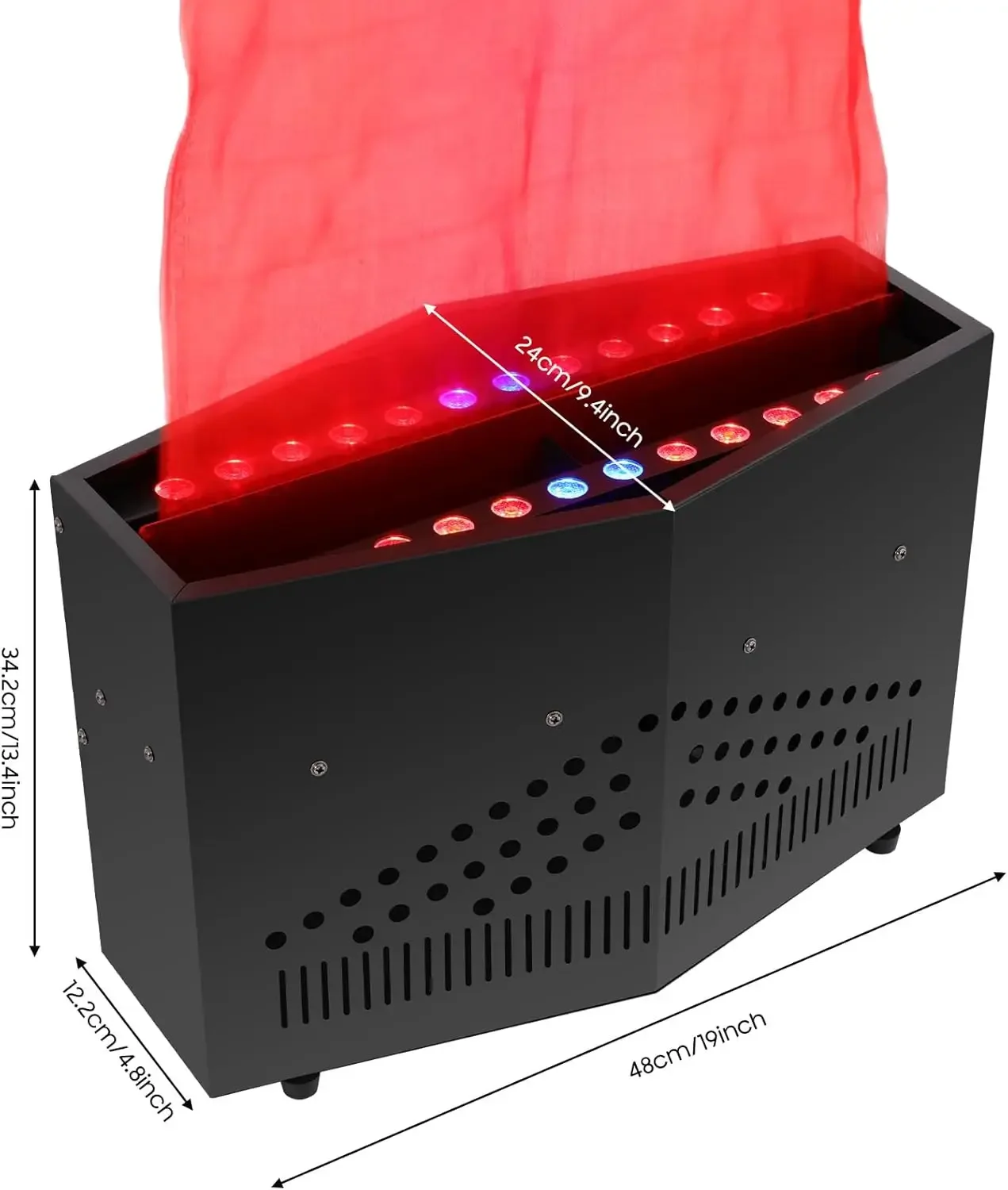 Lampada a fiamma finta 24LED, fiamma centrale per falò da palco 3D, accessorio per luce notturna elettronica, lampada a fiamma di seta realistica