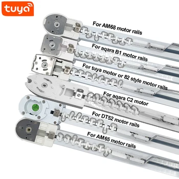 Aangepaste Slimme Gordijnrails Elektrische Карниз Voor Tuya Dooya Dt82 Dt52/Zigbee Motor, Tuya Zigbee Motor Controle Gordijn Track