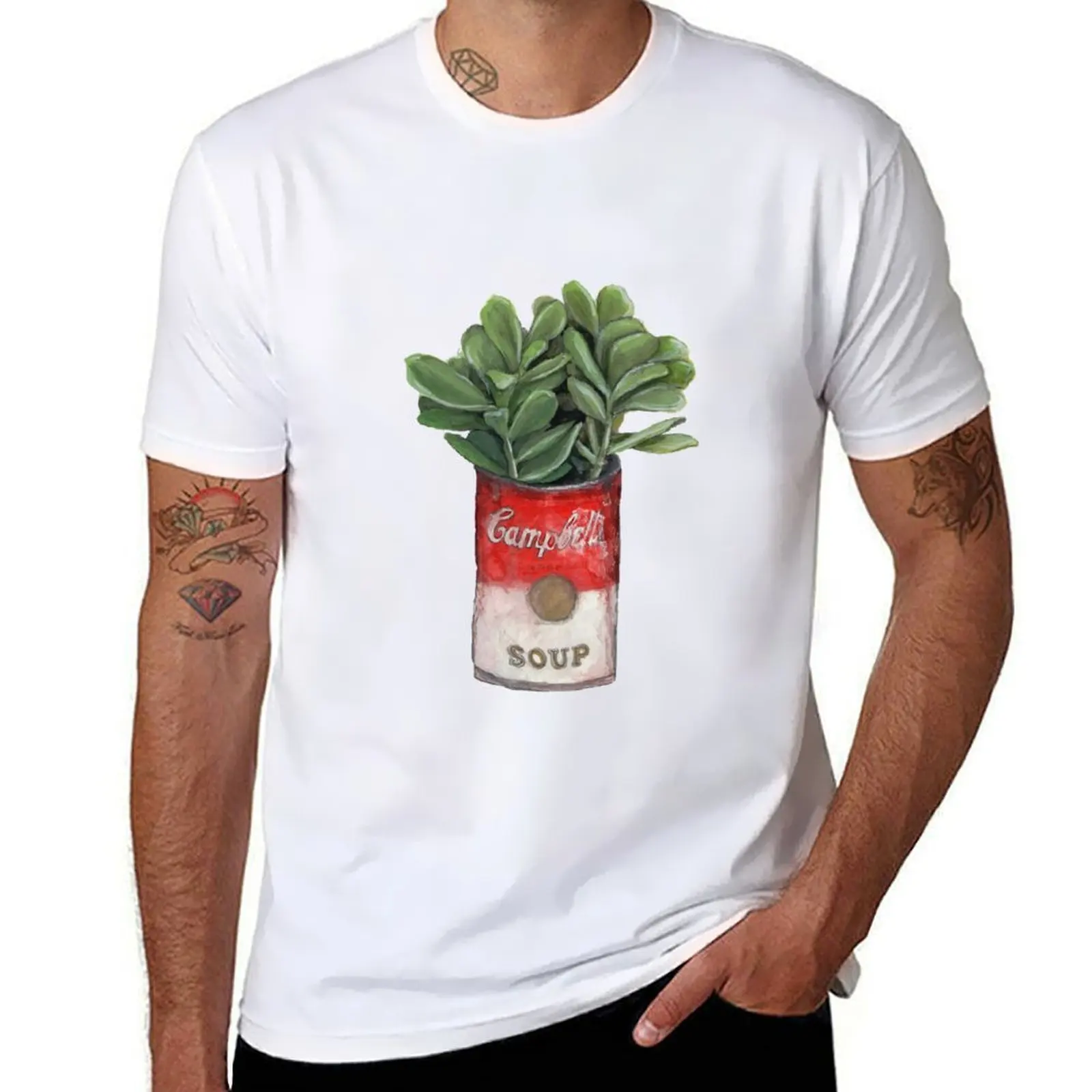 Camiseta Campbell Soup, Camiseta Informal para Trabajo