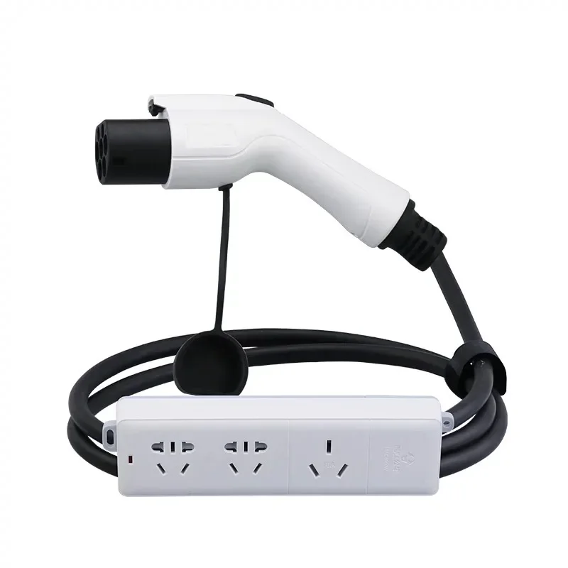 Electric Car Side Discharge Plug EV GBT 16A Charger Cable withSocket Outdoor Power Station (need car supports discharge)