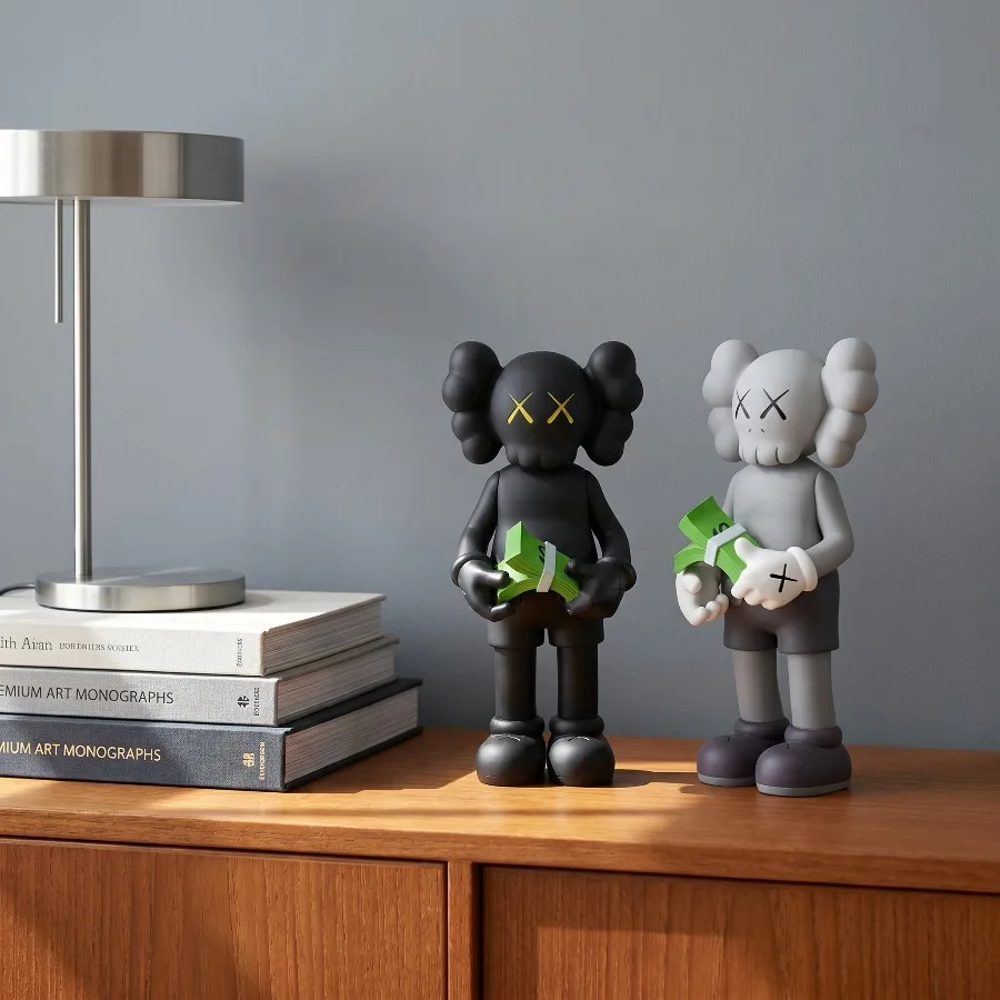Figura de acción de oso violento XX, estatua decorativa para sala de estar, escultura de mesa, arte callejero moderno, adorno de escritorio, juguete, regalo