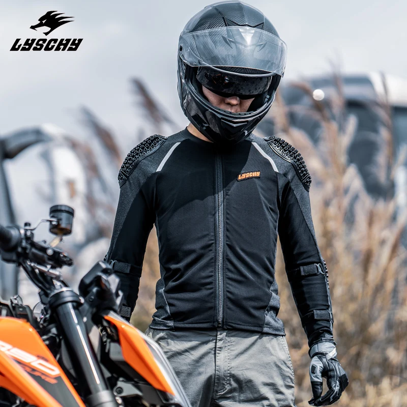 

Summer Motorcycle Riding Armor Jacket External Protector CE2 Shoulder Guard Elbow Pad Built-in Back Protector Chest Protector