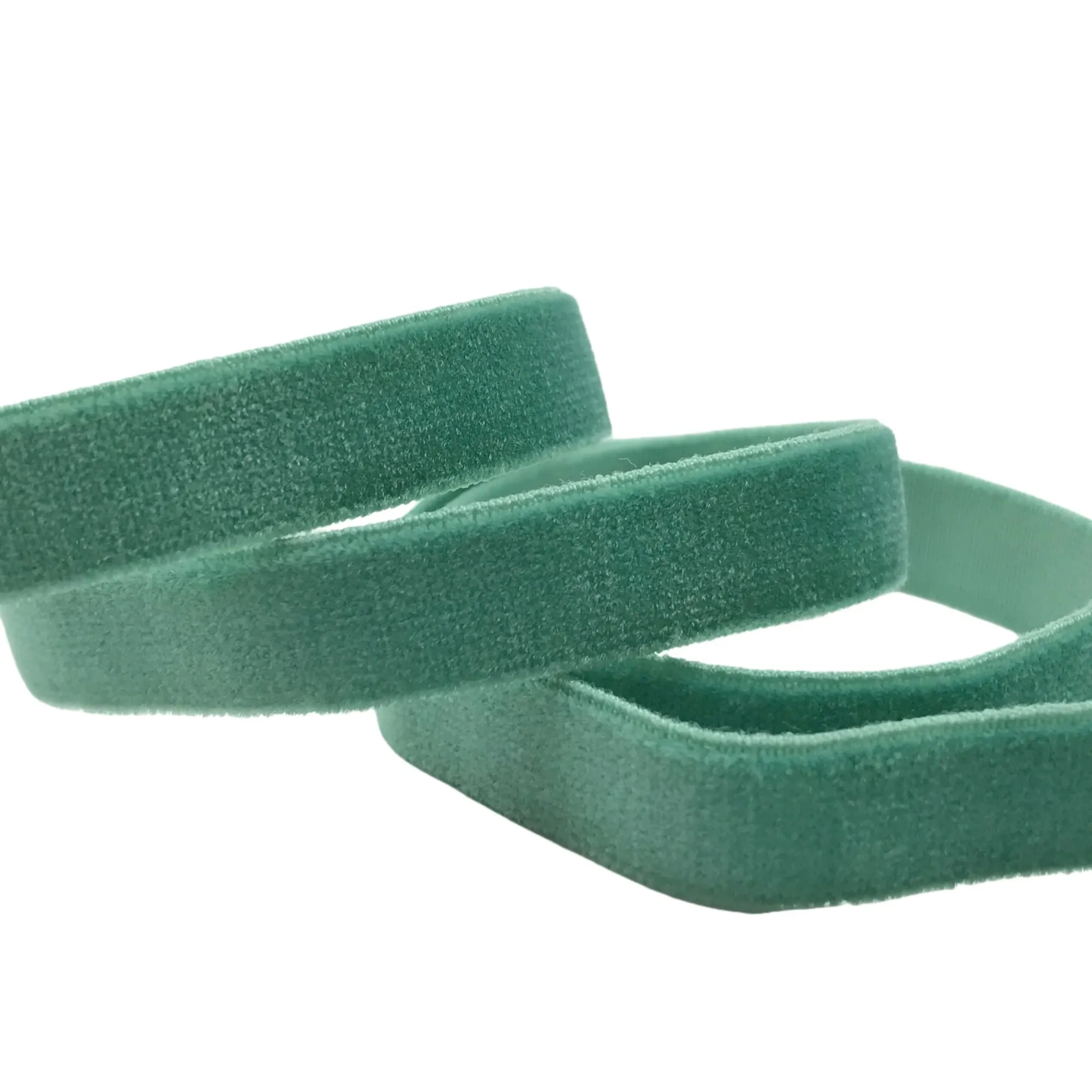 10 Yards 1 cm weiches Samt elastisches Band für DIY Nähen Stirnband Clips Schleife Hochzeit Weihnachtsdekoration 23 Farben – Detail 10