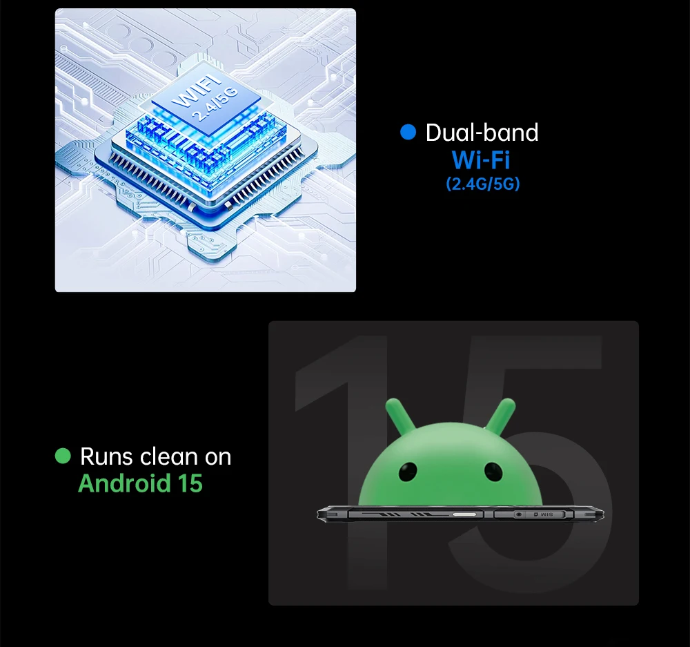[Versand aus Polen] Cubot KingKong ES 3 Android 15 Robustes Smartphone 10200mAh 16GB(6+10)+256GB 6,745'' 4G Mobiltelefon NFC – Detail 16