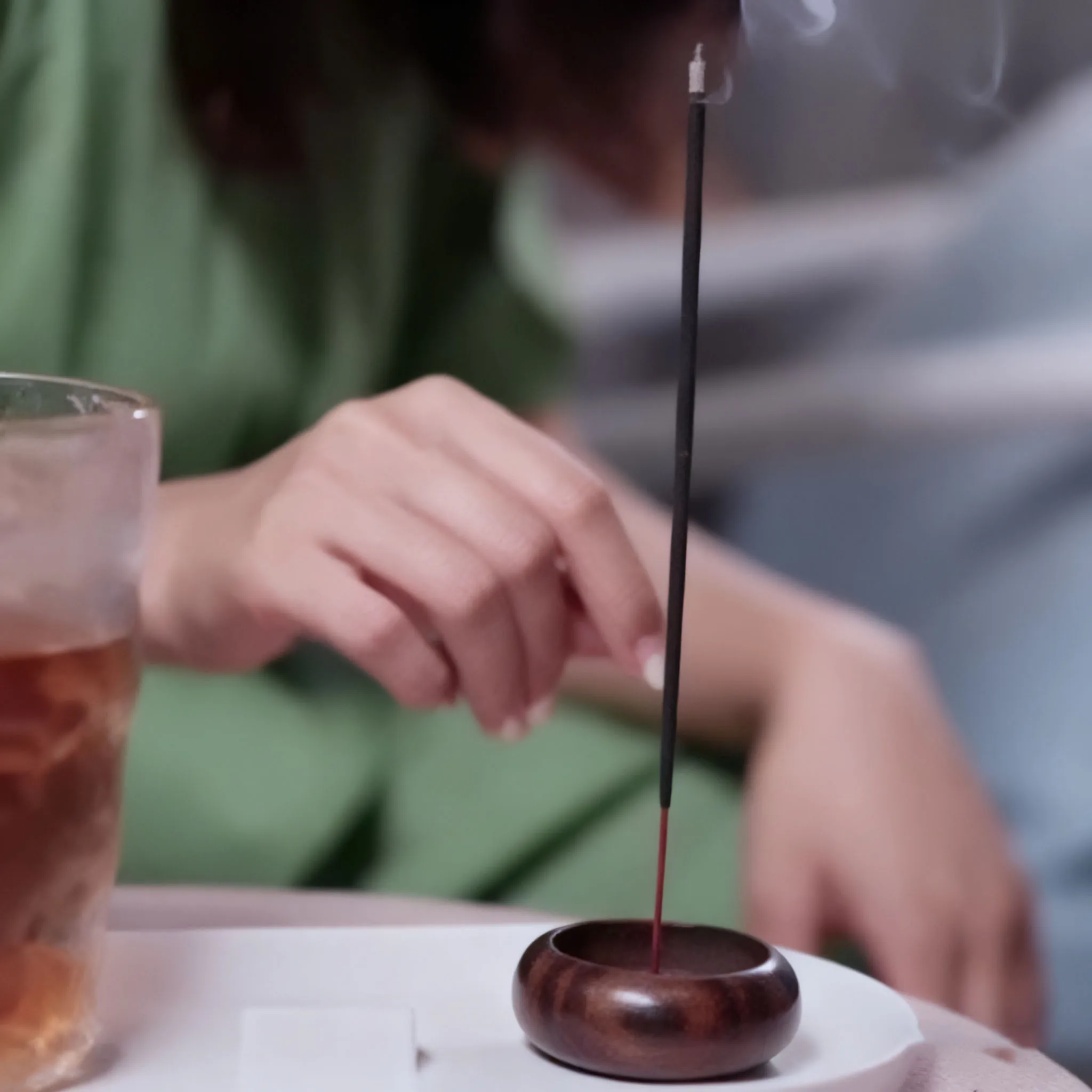 عصا الروائح بالنعناع الطازج، تساعد النعناع على تحديث العقل وتحسين جودة الهواء، مناسبة لليوجا والتأمل، المنزل، غرفة المعيشة، غرفة الشاي، الفندق، الأنشطة الخارجية، سهلة الحمل