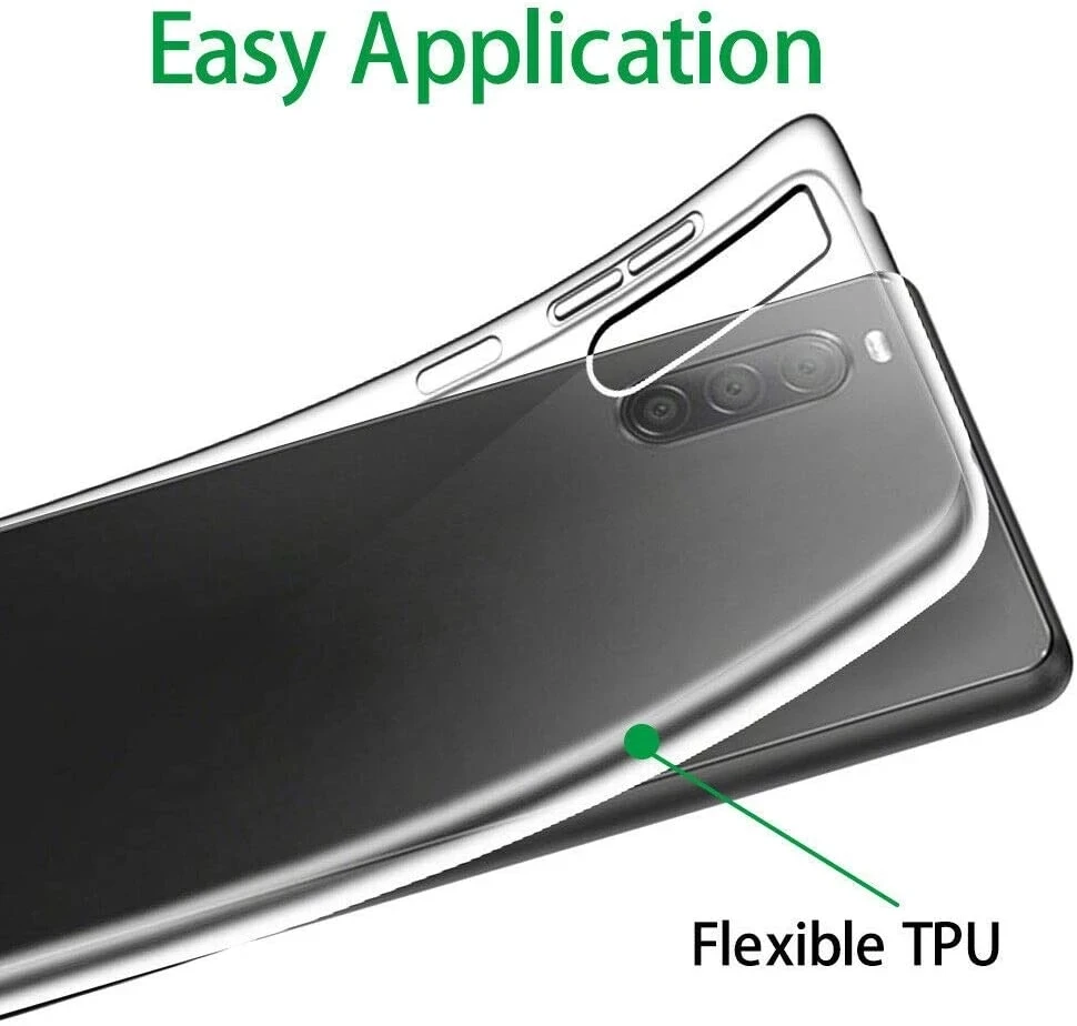 TPU Silicon Clear Bumper Soft Case For Sony Xperia 1VI 10VI 1V 5V 10V 1 5 1IV 5IV 10IV 1II 10II 5II 10III 5III 1III Cover